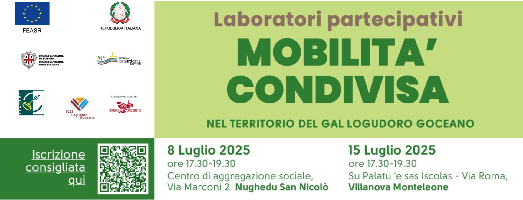 MOBILITÀ SOSTENIBILE NEL TERRITORIO GAL. DUE MARTEDÌ ALL’INSEGNA DELLA MOBILITÀ NEL LOGUDORO-GOCEANO